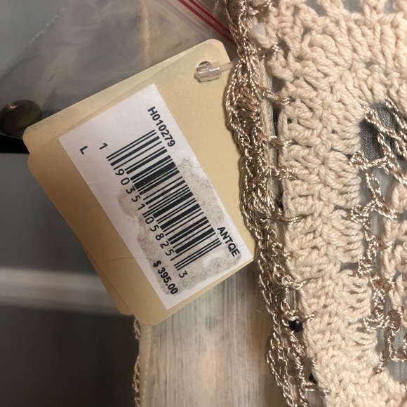 Haute hippie sleeveless crotchet/bedded Dress - Picture 6 of 8